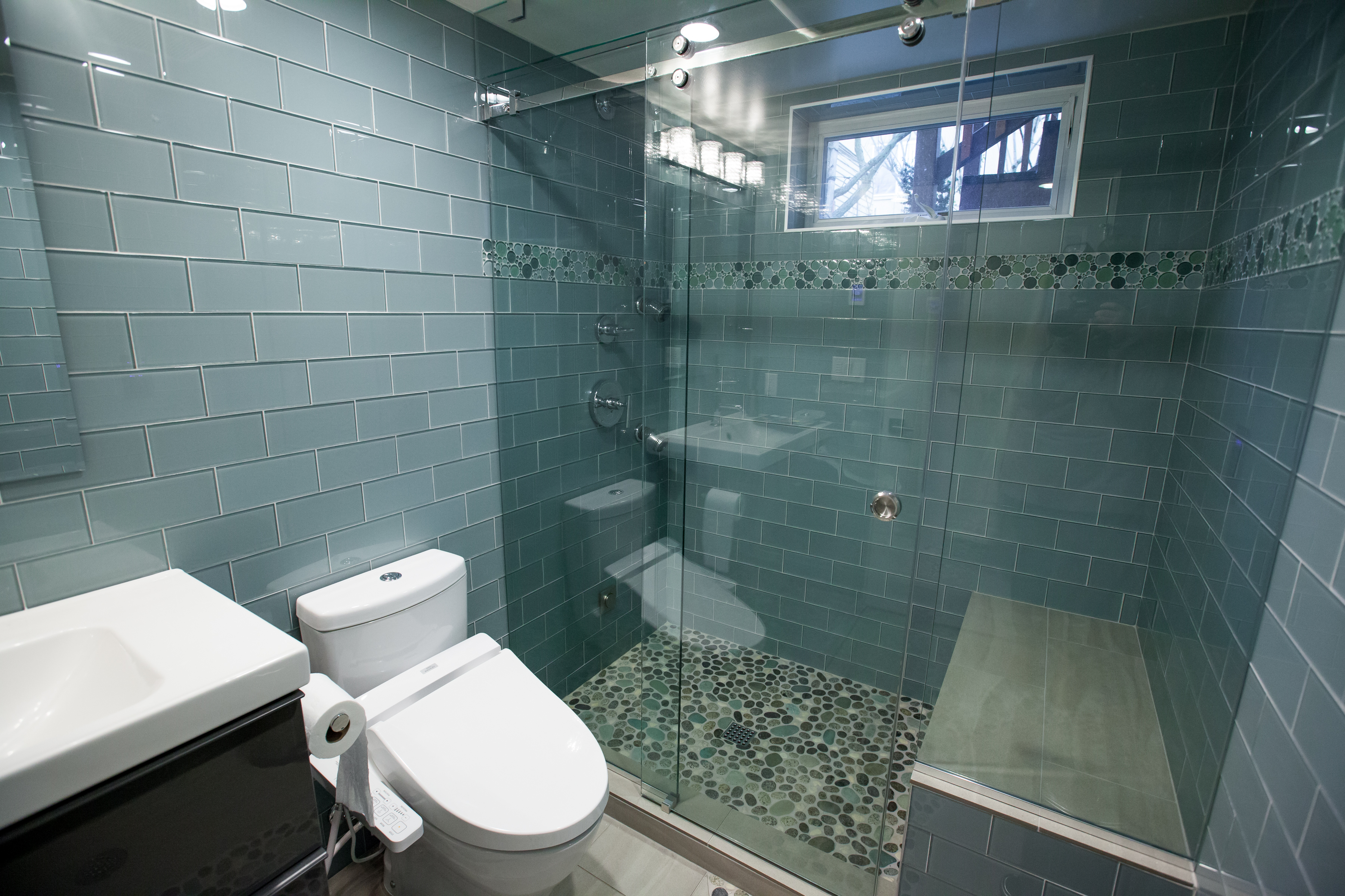 NE Portland basement bathroom remodel